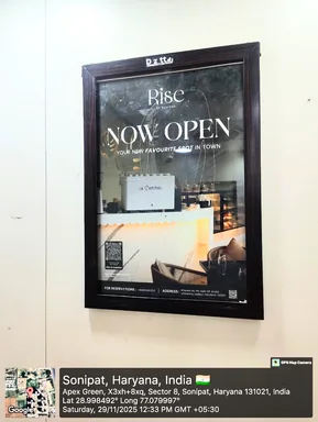 Rise opening announcement poster